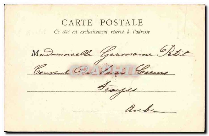 Old Postcard Dives sur Mer The church