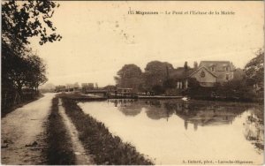 CPA MIGENNES - Le Pont et l'Ecluse de la Mairie (146431)