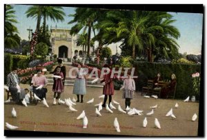 Old Postcard Spain Espana Spain Sevilla Exposicion Ibero Americana Glorieta d...