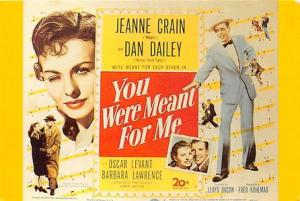 You Were Meant For Me Movie Poster  