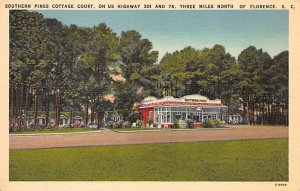 Southern Pines cottage court Florence, South Carolina