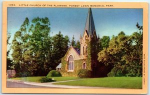 M-32299 Little Church Of The Flowers Forest Lawn Memorial Park Glendale Calif...
