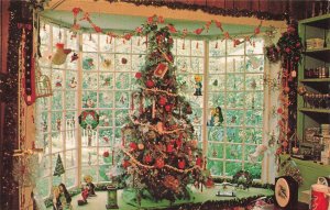 BROOKSVILLE FLORIDA~ROGERS' CHRISTMAS HOUSE & VILLAGE~ADVERTISING POSTCARD