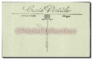 Postcard Old Chateau Montereau Surville