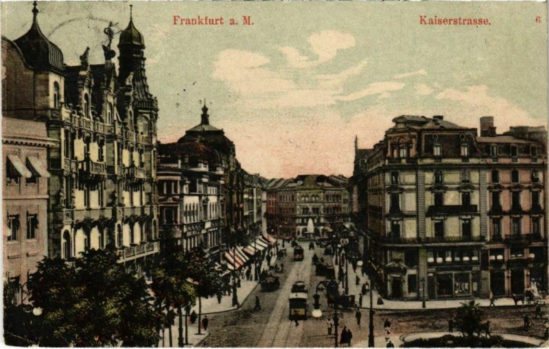 CPA AK Frankfurt a.M.- Kaiserstrasse GERMANY (1027379)