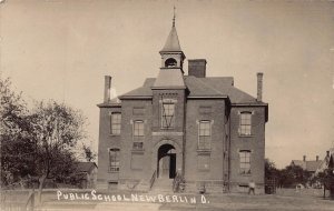 ZC1/ New Berlin North Canton Ohio RPPC Postcard c1910 Public School 44