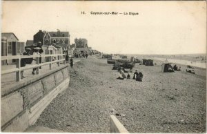 CPA CAYEUX-sur-MER la Digue (807949)