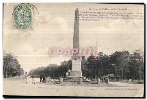 Old Postcard Camp Chalons The Pyramid The Pyramid