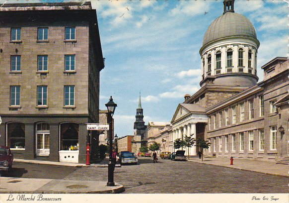 Canada Bonsecours Market Building Montreal