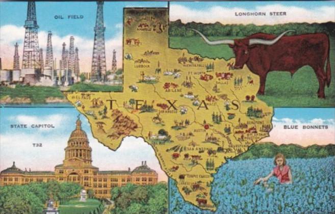 Map Of Texas