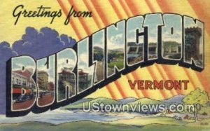 Greetings from Vermont - Burlington