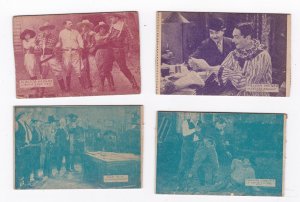 1920's Silent Film Arcade Cards - 27 total Tom Mix, Davey Lee, Jack Moxie