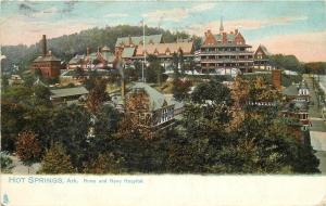 c1907 Tuck Postcard 2369 Hot Springs AR Army & Navy Hospital Garland County