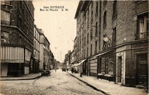 CPA PUTEAUX Rue du Marché (413098)