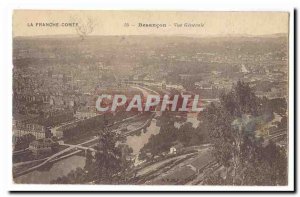 Besancon Old Postcard General view