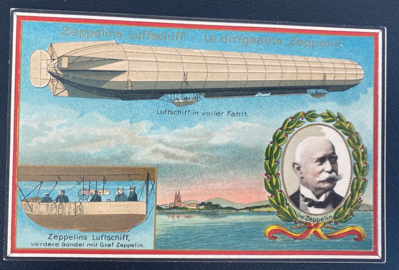 Mint PPC Picture Postcard Graf Zeppelin Airship  Dirigible LZ 127