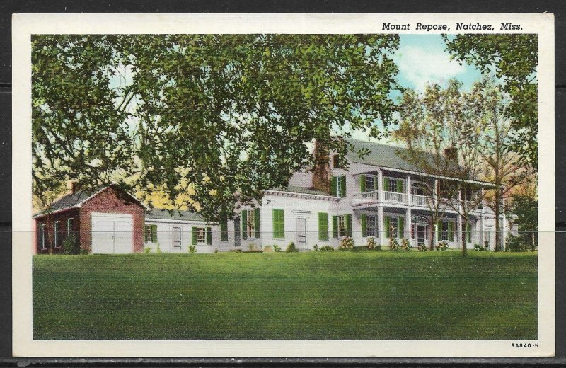 Mississippi, Natchez - Mount Repose - [MS-038]