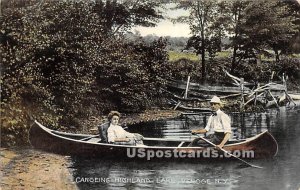Canoeing - Highland Lake (Venoge, New York)