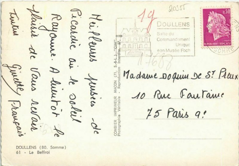 CPM Doullens Le Beffroi (20355)