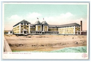 1905 Exterior View Breakers Building Palm Beach Florida Antique Vintage Postcard