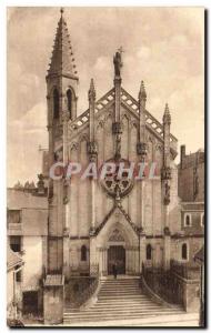 Old Postcard La Souterraine (Creuse) Convent Chapel