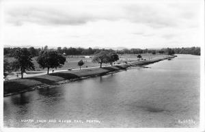 uk15554 north inch and river tay perth scotland real photo uk