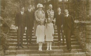 Wilhelm, German Crown Prince with his wife and children photo postcard royalty 