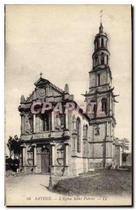Postcard Old Bayeux Eglise Saint Patrice