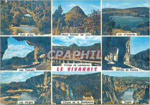 Modern Postcard The Arc Vivarais Mont Gerbier Bridge Lake Issarles