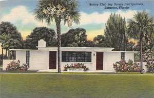 Rotary club Boy Scouts headquarters Sarasota, Florida, USA Scouting Unused 