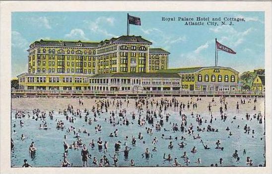 New Jersey Atlantic City Royal Palace Hotel And Cottages