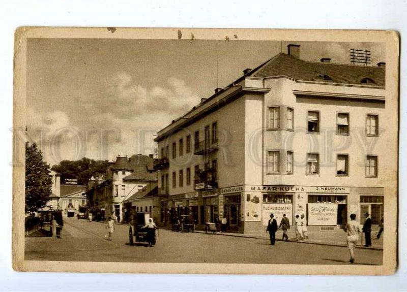 191530 SLOVAKIA PISTANY Wilson street Vintage postcard