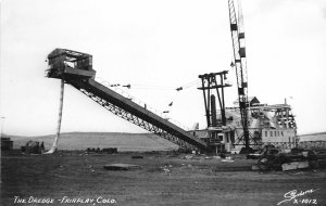 H22/ Fairplay Colorado RPPC Postcard Mine c50s The Dredge Gold Sanborn