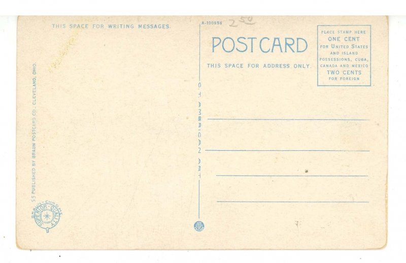 OH - Cleveland. Brookside Park Boating Scene