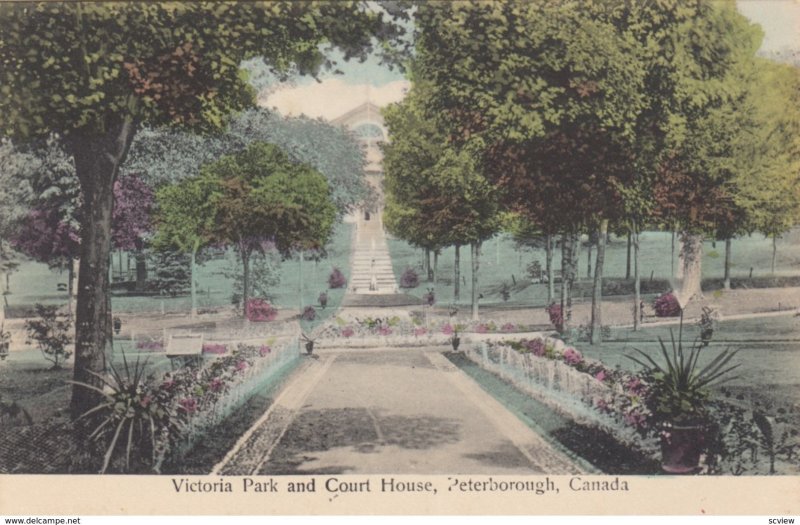 PETERBOROUGH, Ontario, Canada, 1900-10s; Victoria Park and Court House