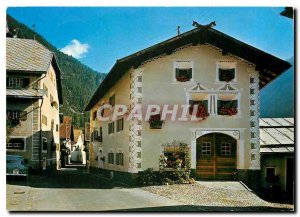 Modern Postcard Filisur GR im Albulatal Engadinerhaus