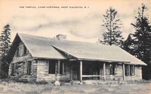 West Kingston Rhode Island Camp Hoffman The Trefoil Vintage Postcard AA39295