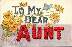 To My Dear Aunt With Yellow Flowers 1915