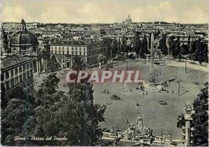 'Postcard Modern Roma People''s Square'