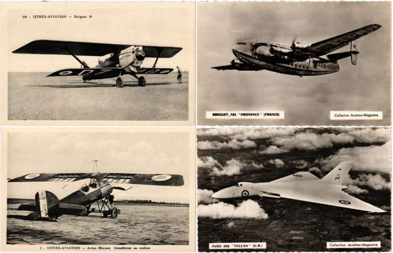 AIRCRAFT AVIATION 144 Postcards Mostly pre-1960 inc. Navy (L4326)