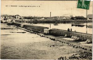 CPA AK ROANNE Barrage de la Loire (339516)