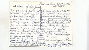 BF27159 haiti hotel plaza    front/back image