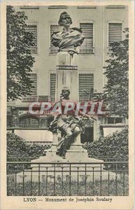 Old Postcard Lyon Monument Josephin Soulary