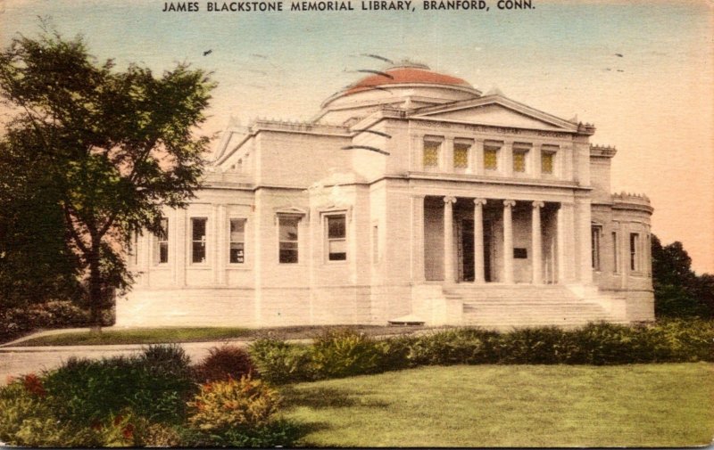 Connecticut Branford James Blackstone Memorial Library 1935