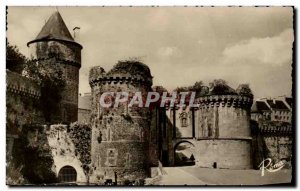 Modern Postcard Fougeres Porte Notre Dame