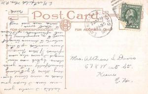 Northfield Massachusetts Seminary Marquand Hall Antique Postcard K94677