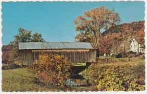 Howe Covered Bridge at Tunbridge Vermont