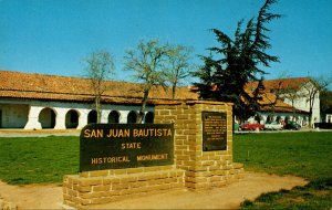 California Mission San Juan Bautista State Historical Monument