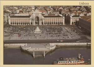 Portugal Postcard - Lisbon - Square of Comercio RR16185