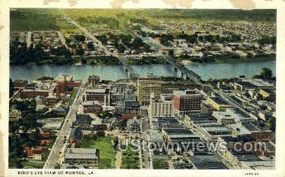 Birds eye view of Monroe Monroe LA Unused